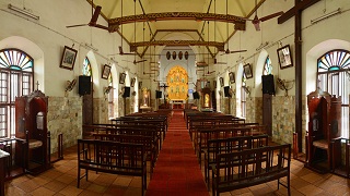 Inside view of Church